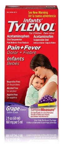 Tylenol Pain Reliever and Fever Reducer – 2 Fluid Ounces