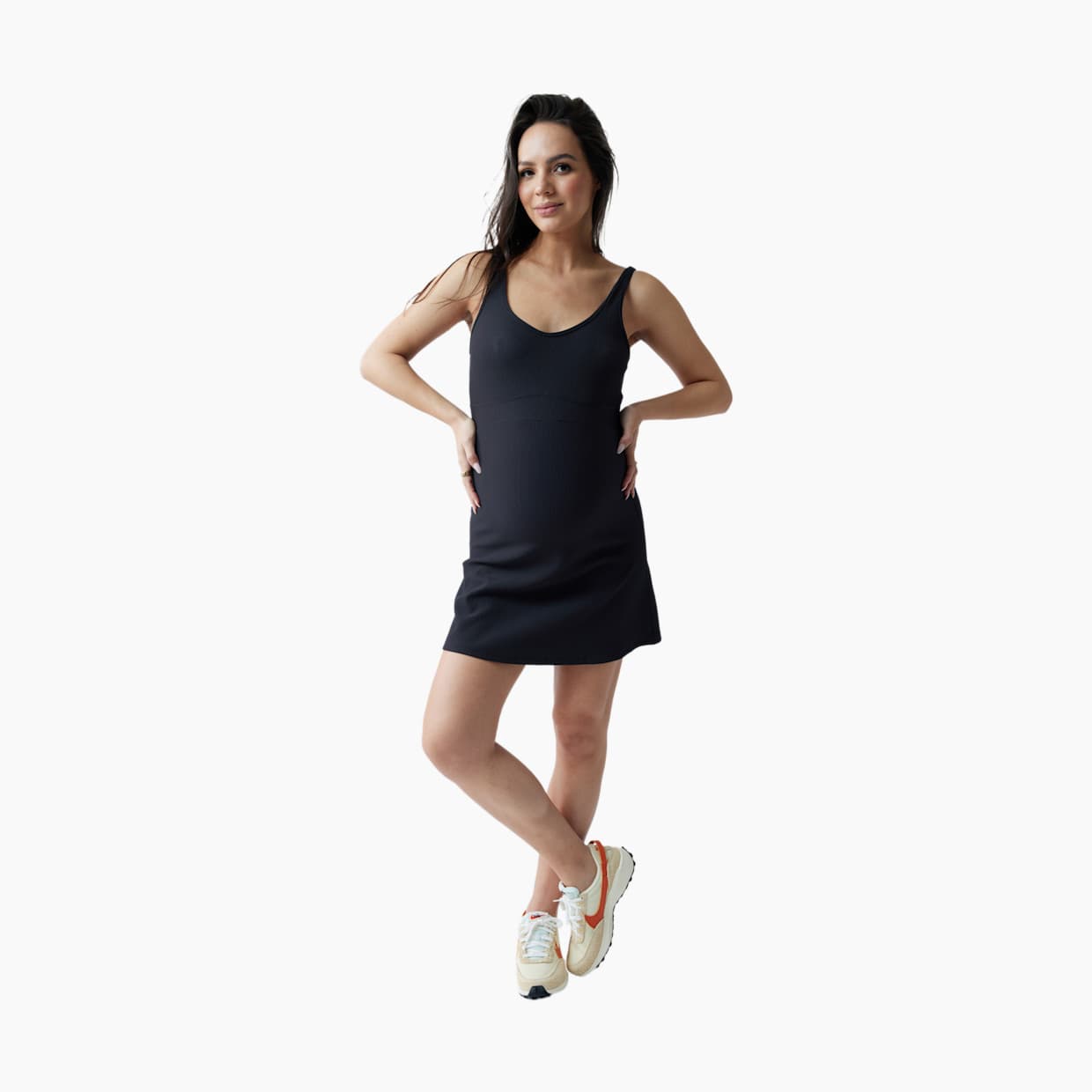 Ribbed Exercise Dress
