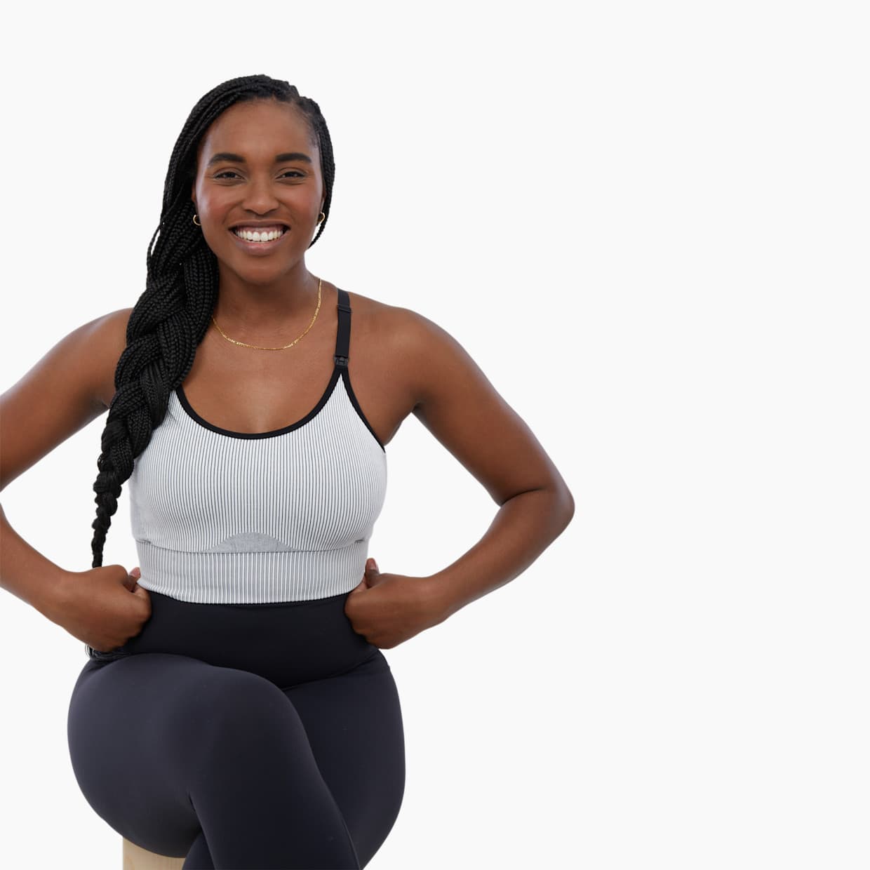 Seamless Nursing Sports Bra