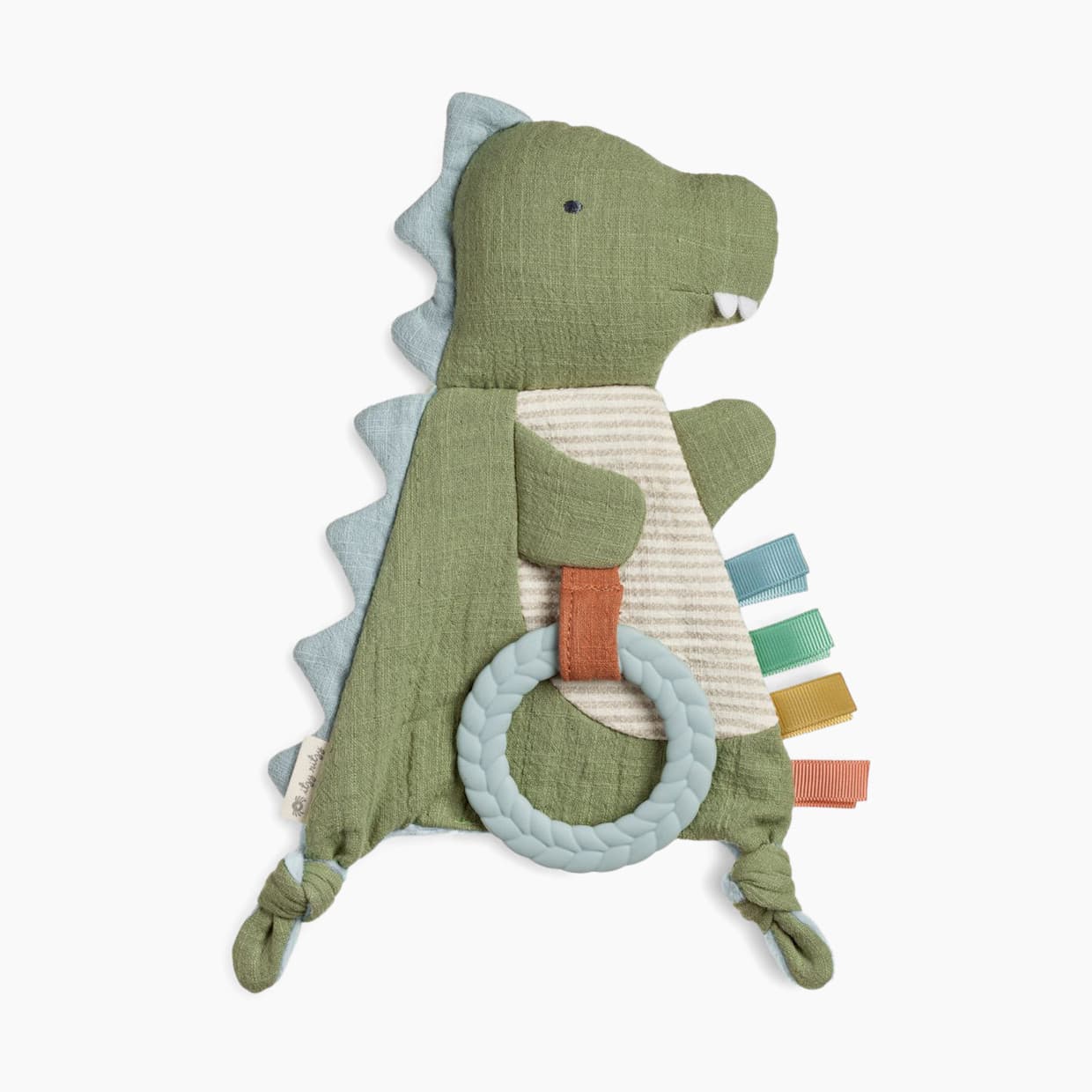 Bitzy Crinkle Sensory Crinkle Toy with Teether