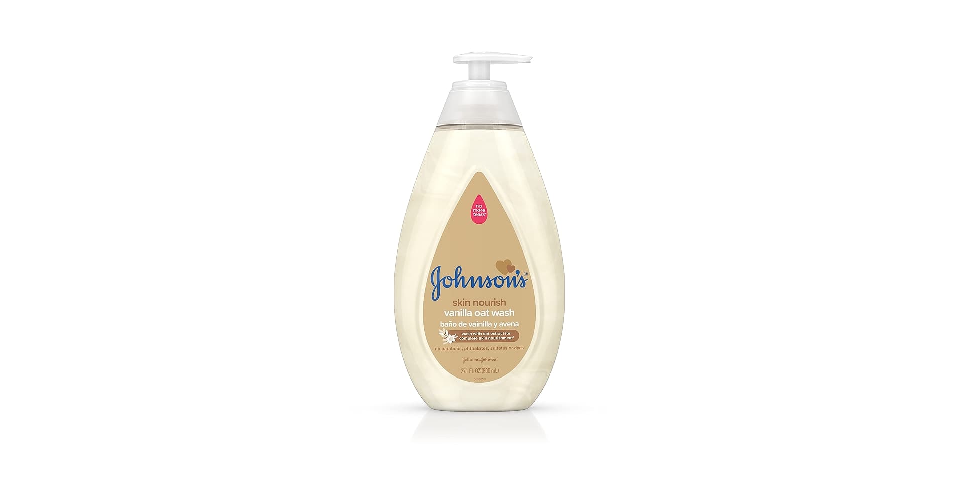 Skin Nourishing Moisture Baby Body Wash With Vanilla & Oat Scents
