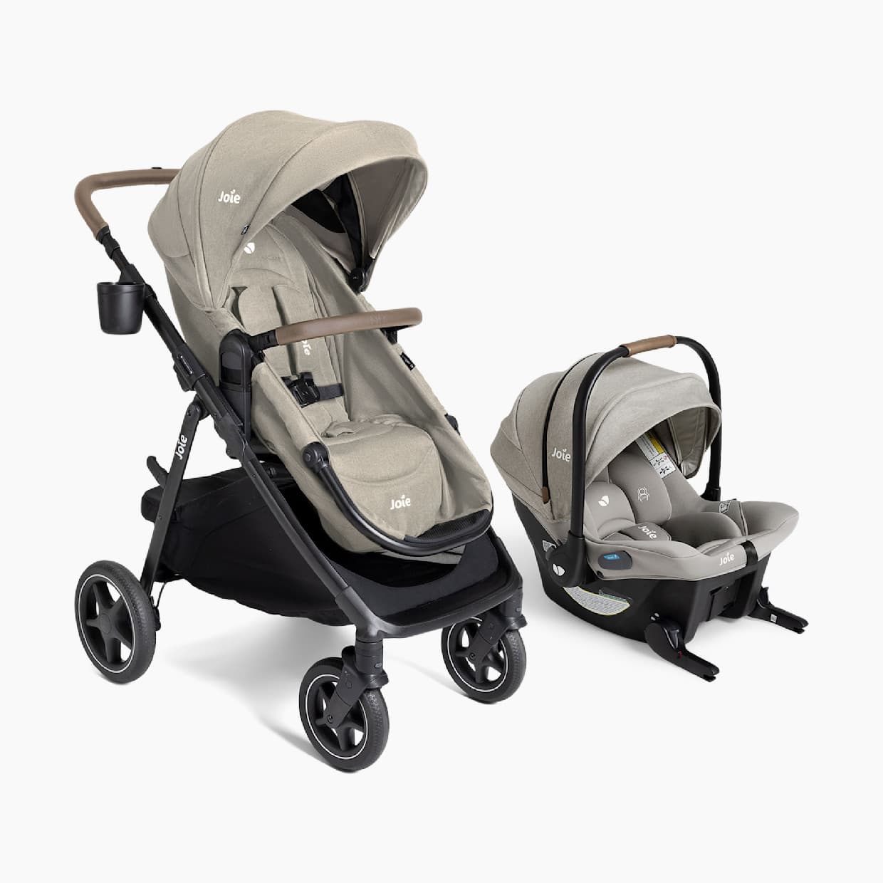 Ginger LX And Mint Latch Travel System
