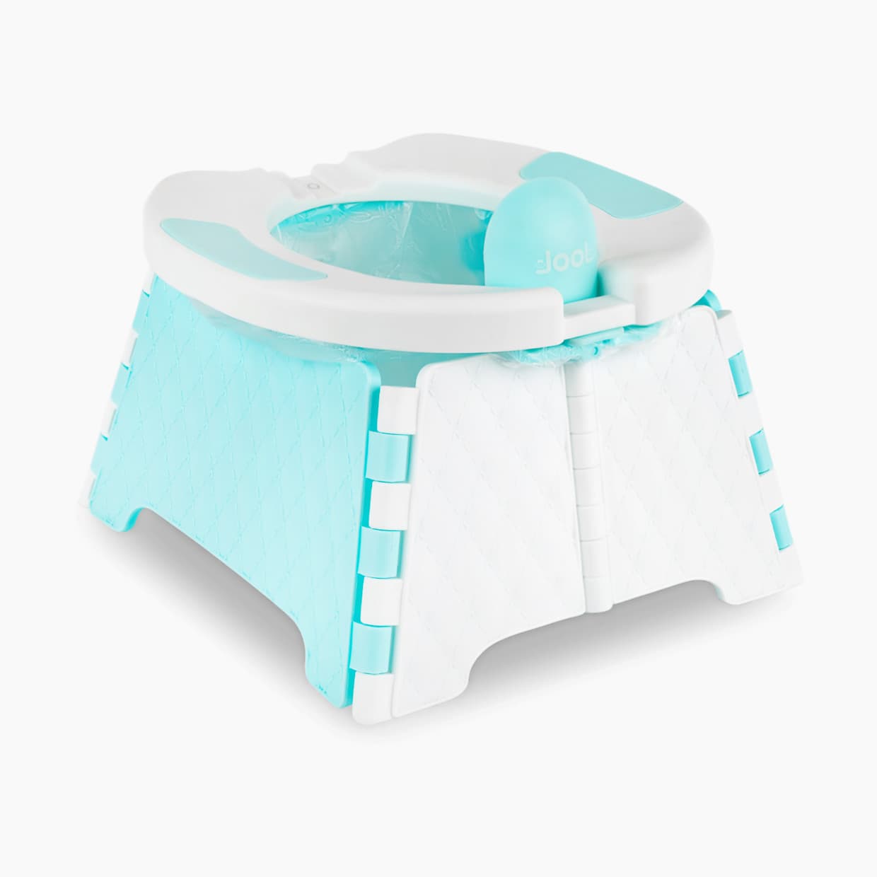 Collapsible Travel Potty Chair with Travel Bag & 30 Replacement Bags