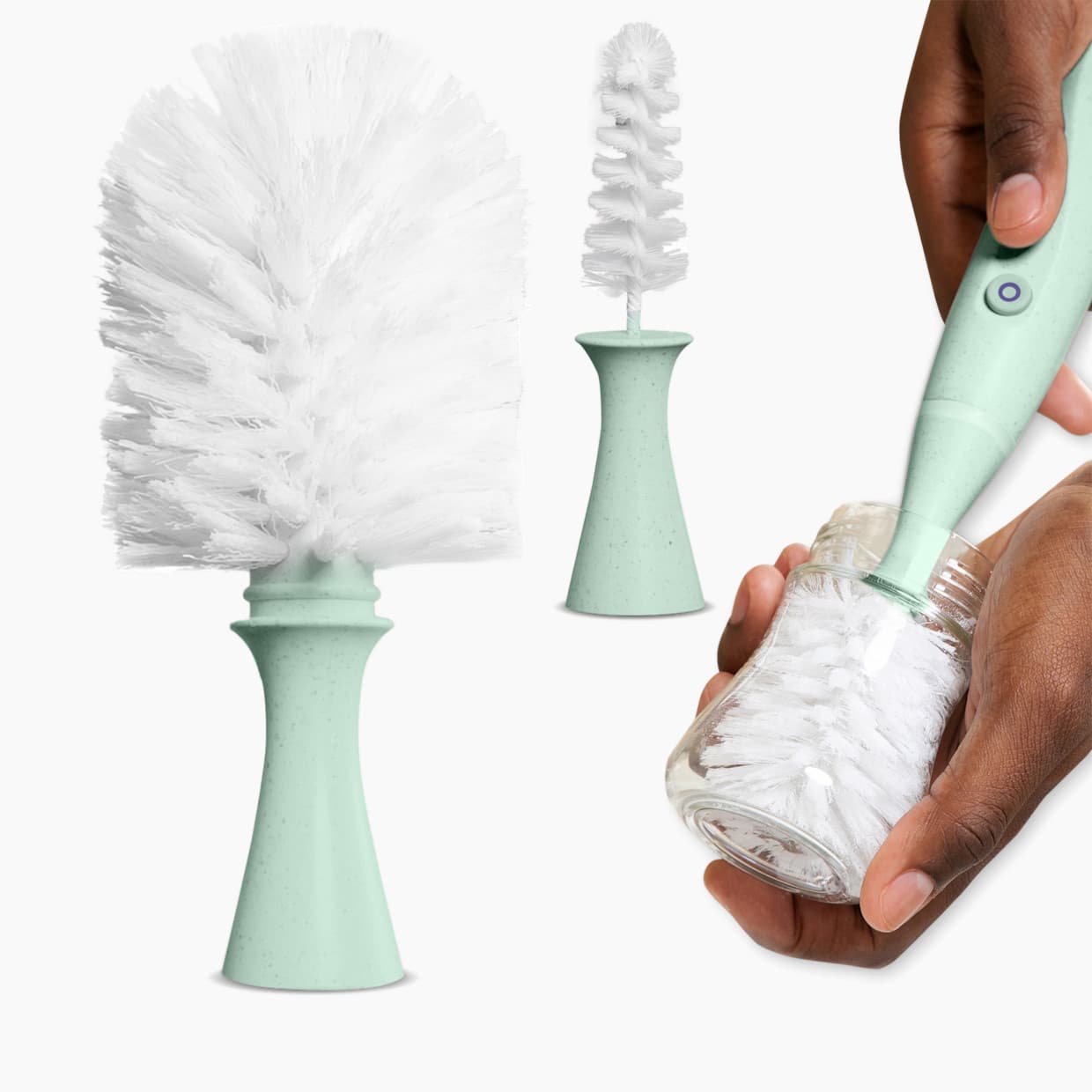 Replacement Heads for Electric Bottle Brush
