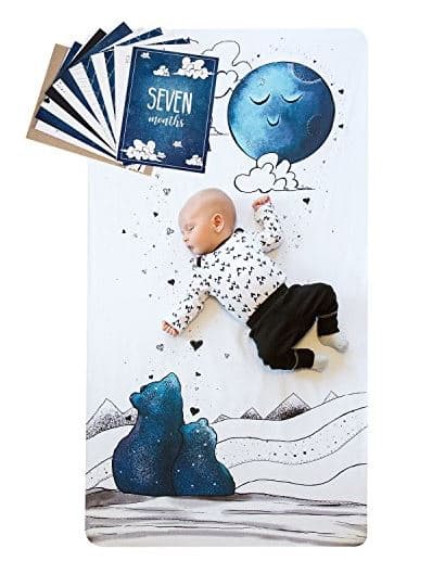 Jo Baby Milestone Cards and Crib Sheet Set