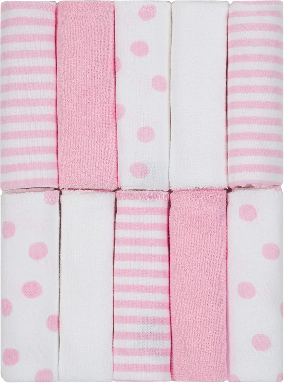 Born Boys and Girls Newborn Infant Baby Toddler Soft Bath Baby Washcloth Multi Pack