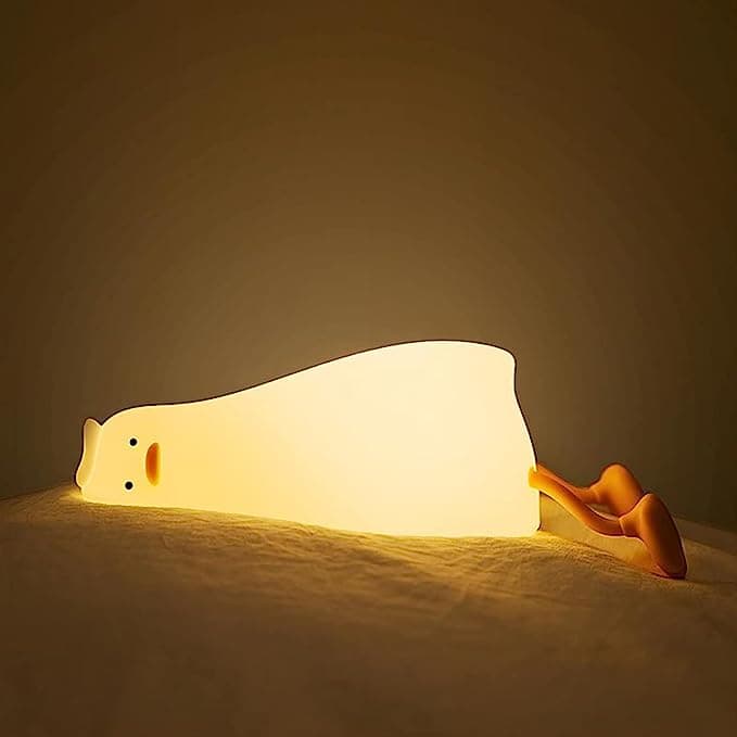 Night Light LED Squishy Duck Lamp