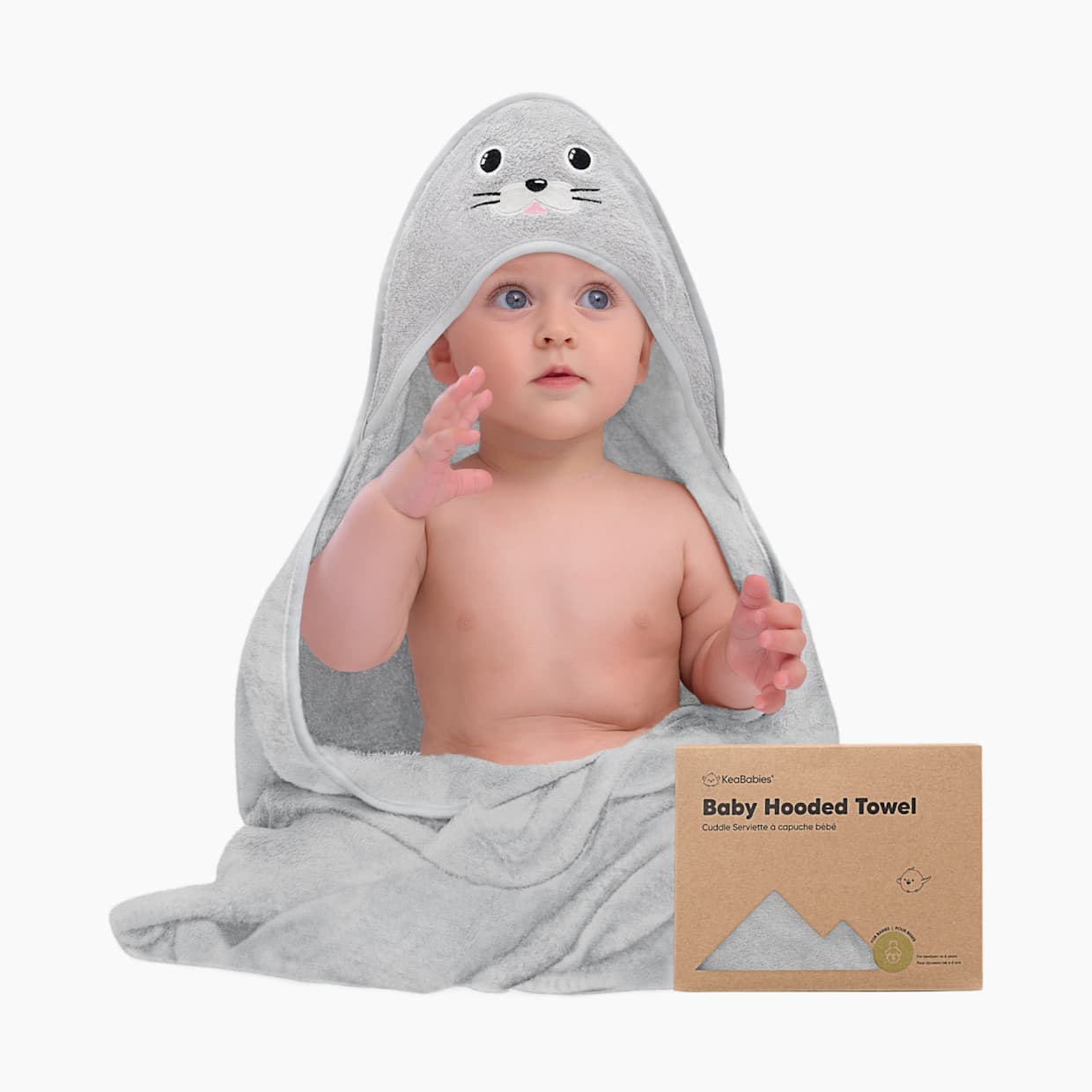 Cuddle Bamboo Viscose Hooded Towel