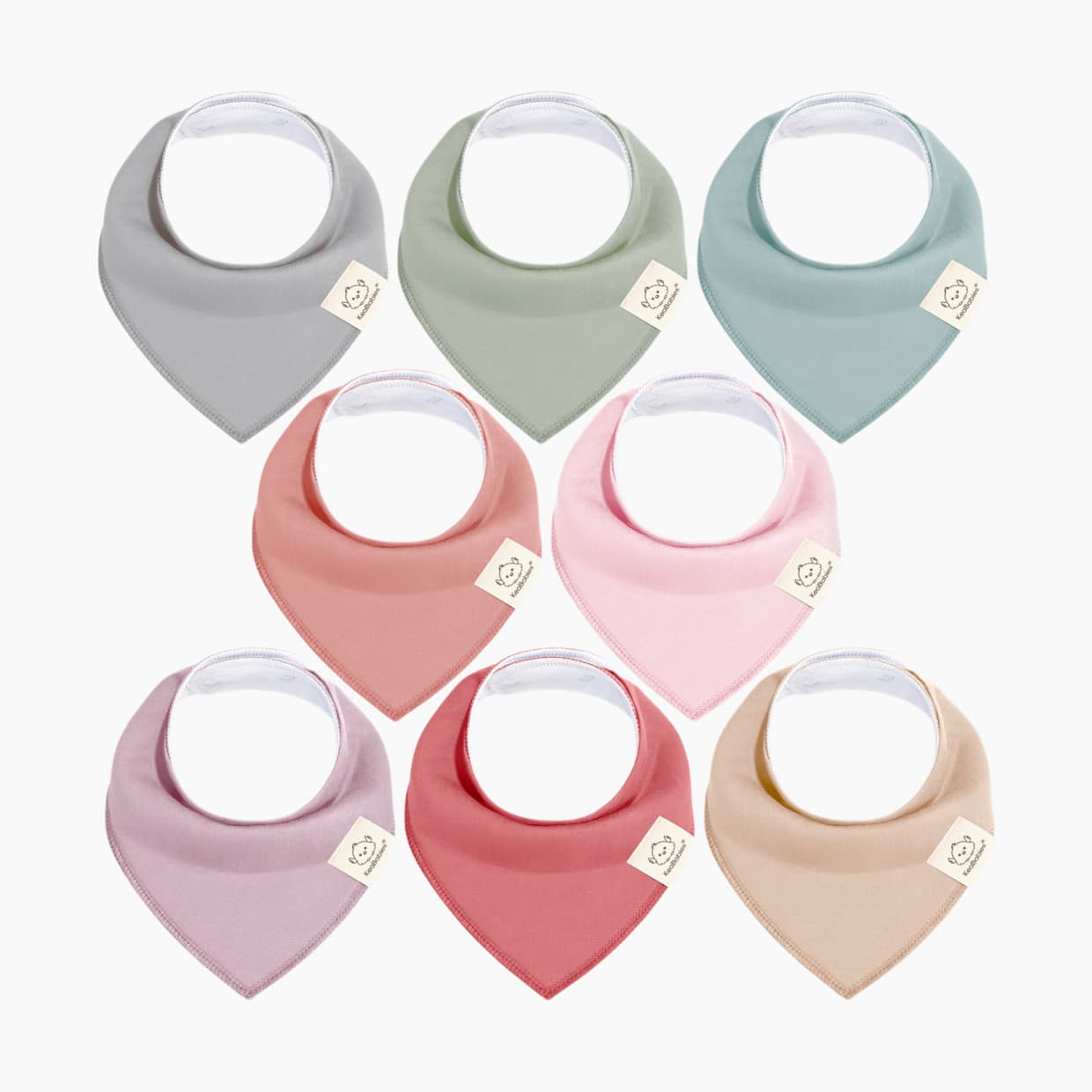Organic Bandana Bibs (8 Pack)