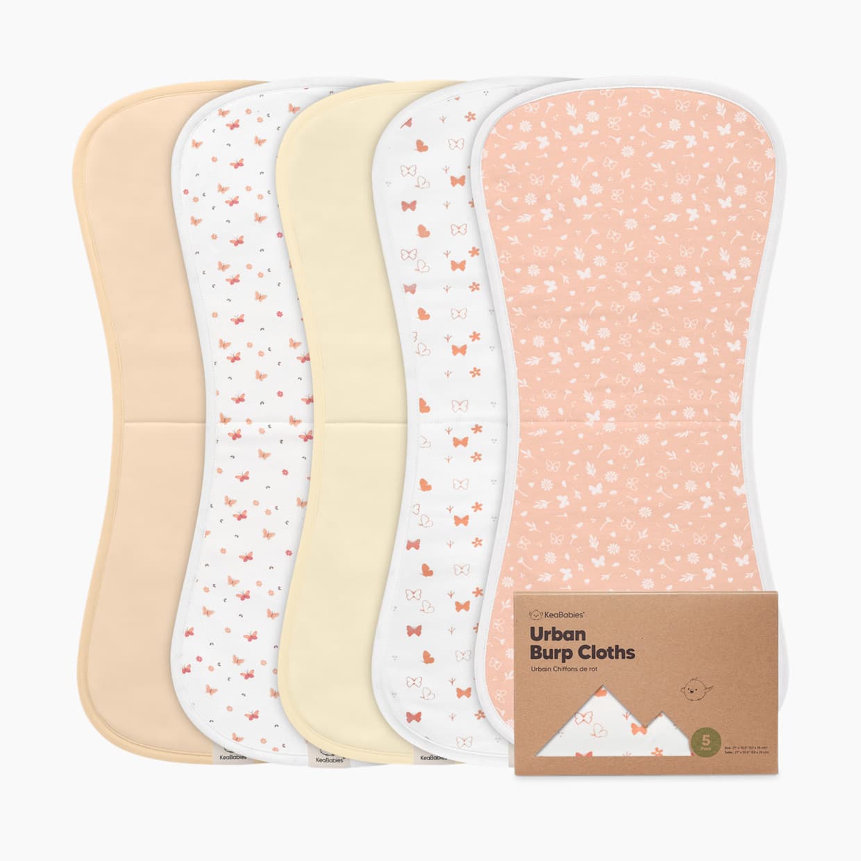 Urban Burp Cloths (5 Pack)