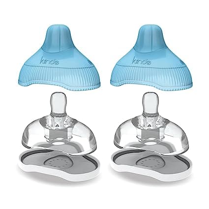 Twist Active Latch Nipples for Breast Milk Seamless Transition Between Bottle and Breast (2 Pack)