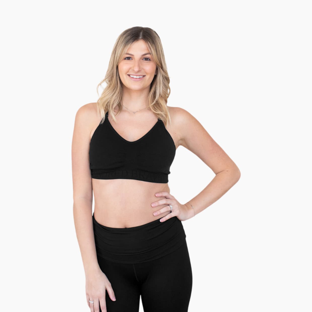 Sublime Hands-Free Pumping & Nursing Sports Bra