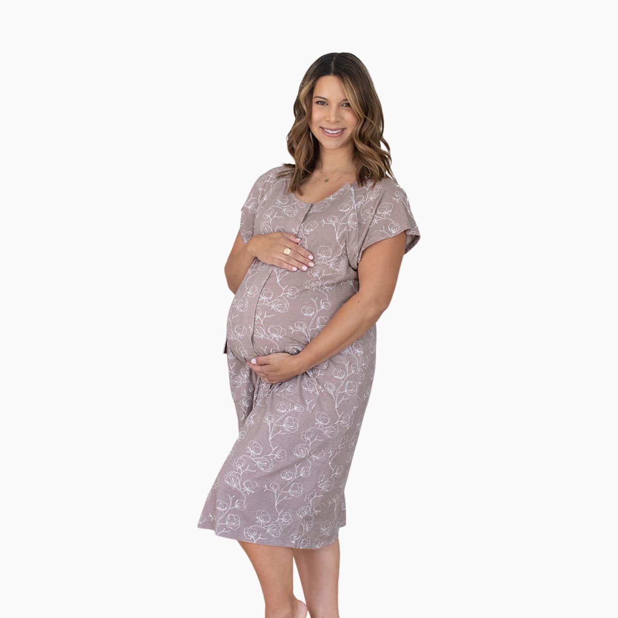 Universal Labor And Delivery Gown | 3 In 1 Labor, Delivery, Nursing Gown For Hospital