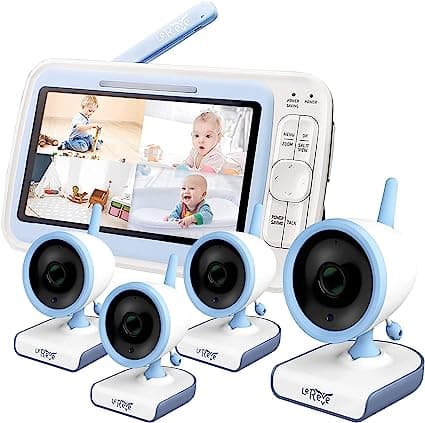 Low EMF 5 Inch HD Baby Monitor