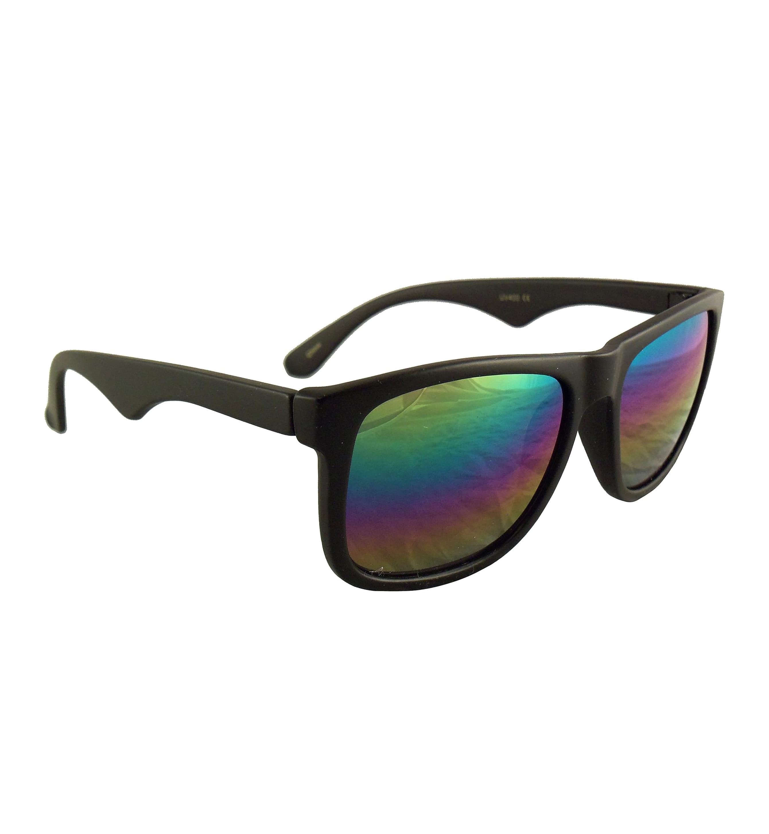 LEAF EYEWEAR RAINBOW MIRRORED SUNGLASSES