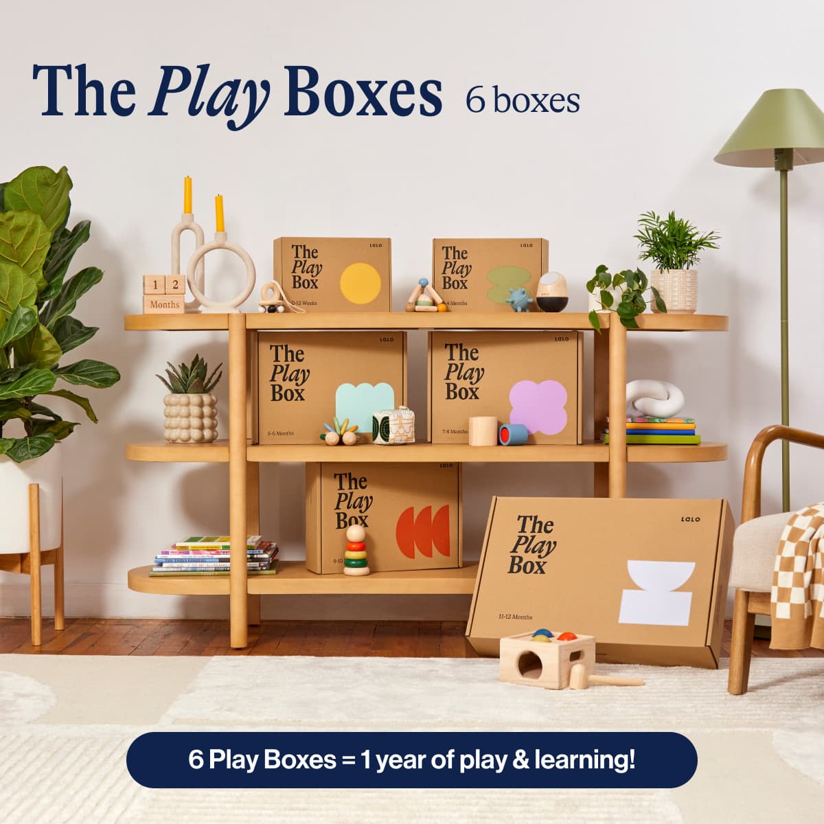 The Play Box (6-Box Subscription)