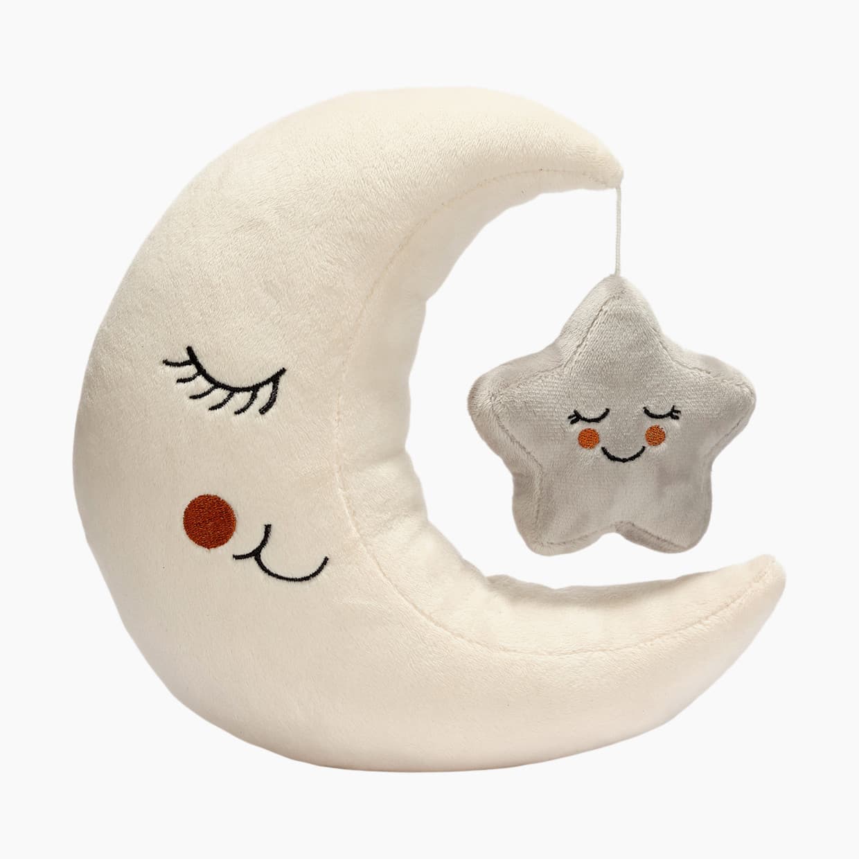 Plush Moon and Star