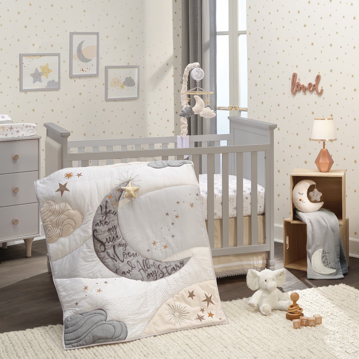 3-Piece Crib Bedding Set