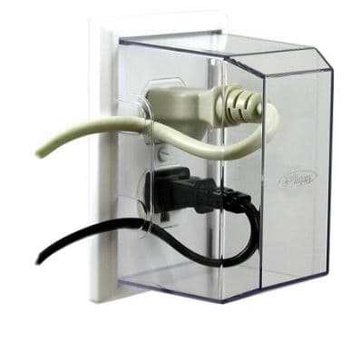 Baby Safety Electrical Outlet Cover – Duplex Plug Cover – Deep Socket Protector