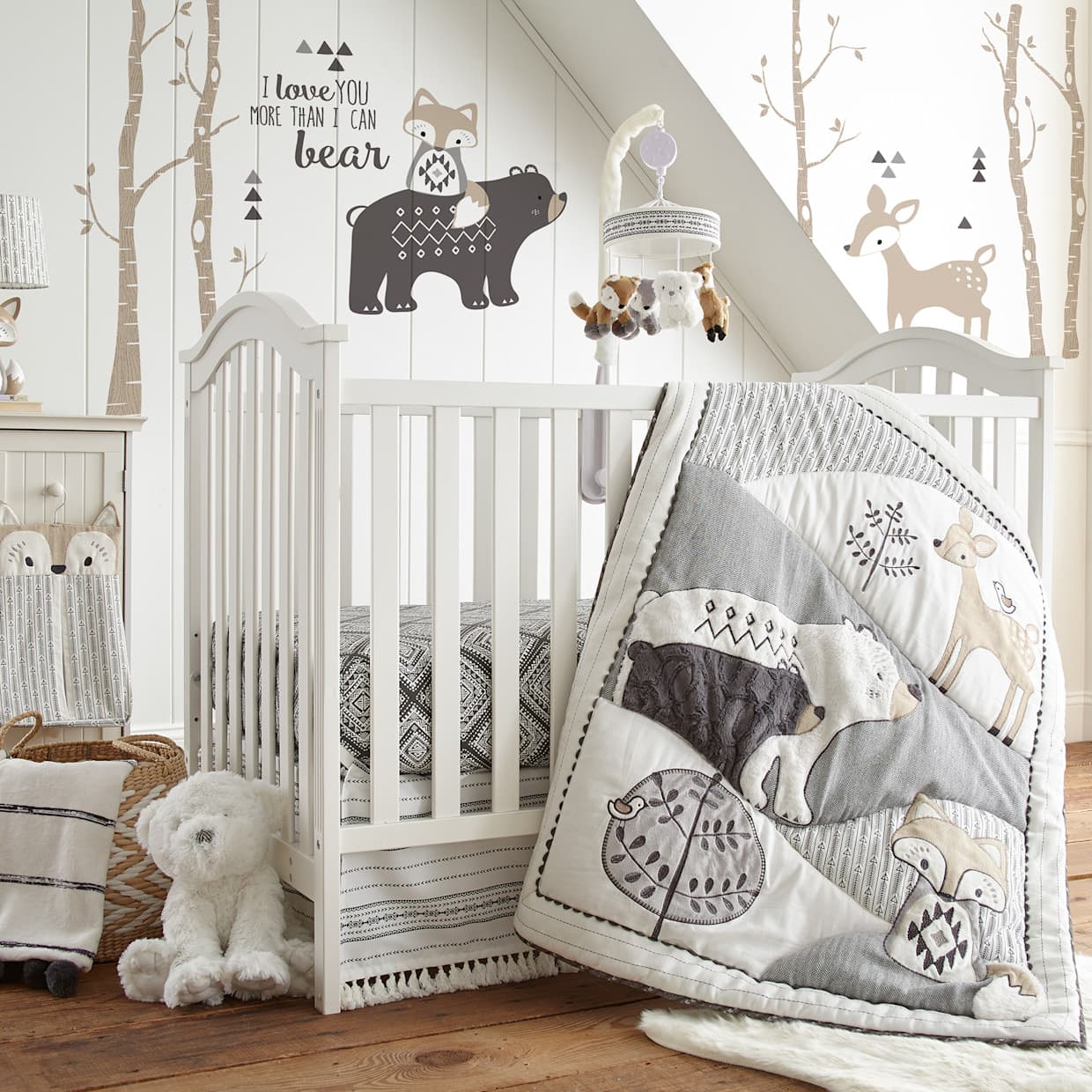 5-Piece Nursery Crib Bedding Set