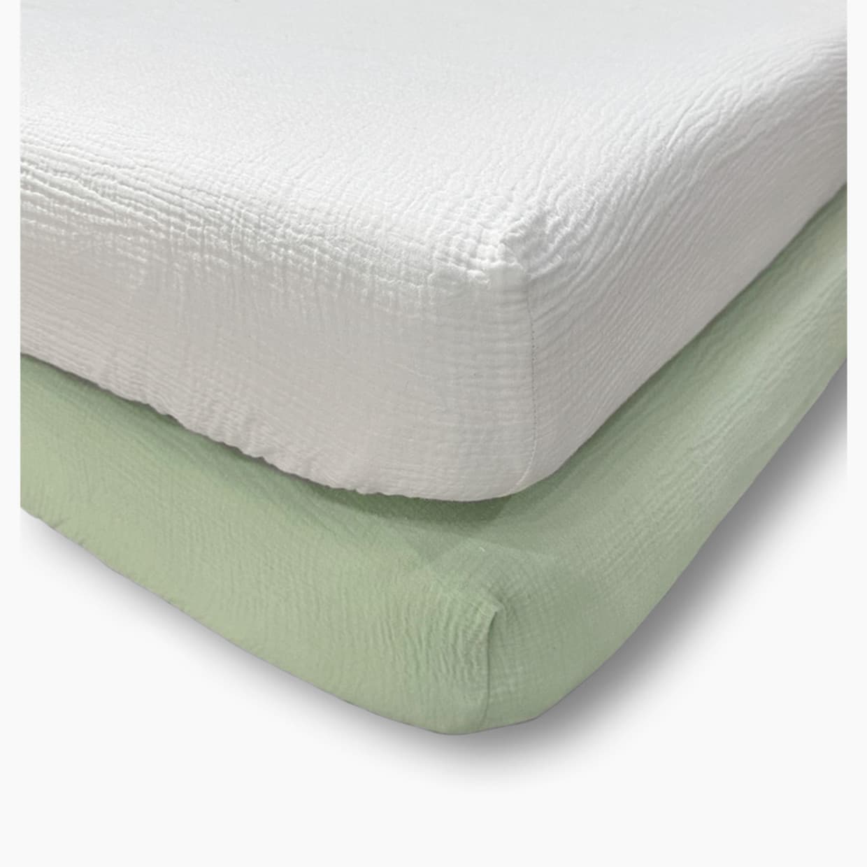 Cloud Muslin Fitted Sheet Set of 2