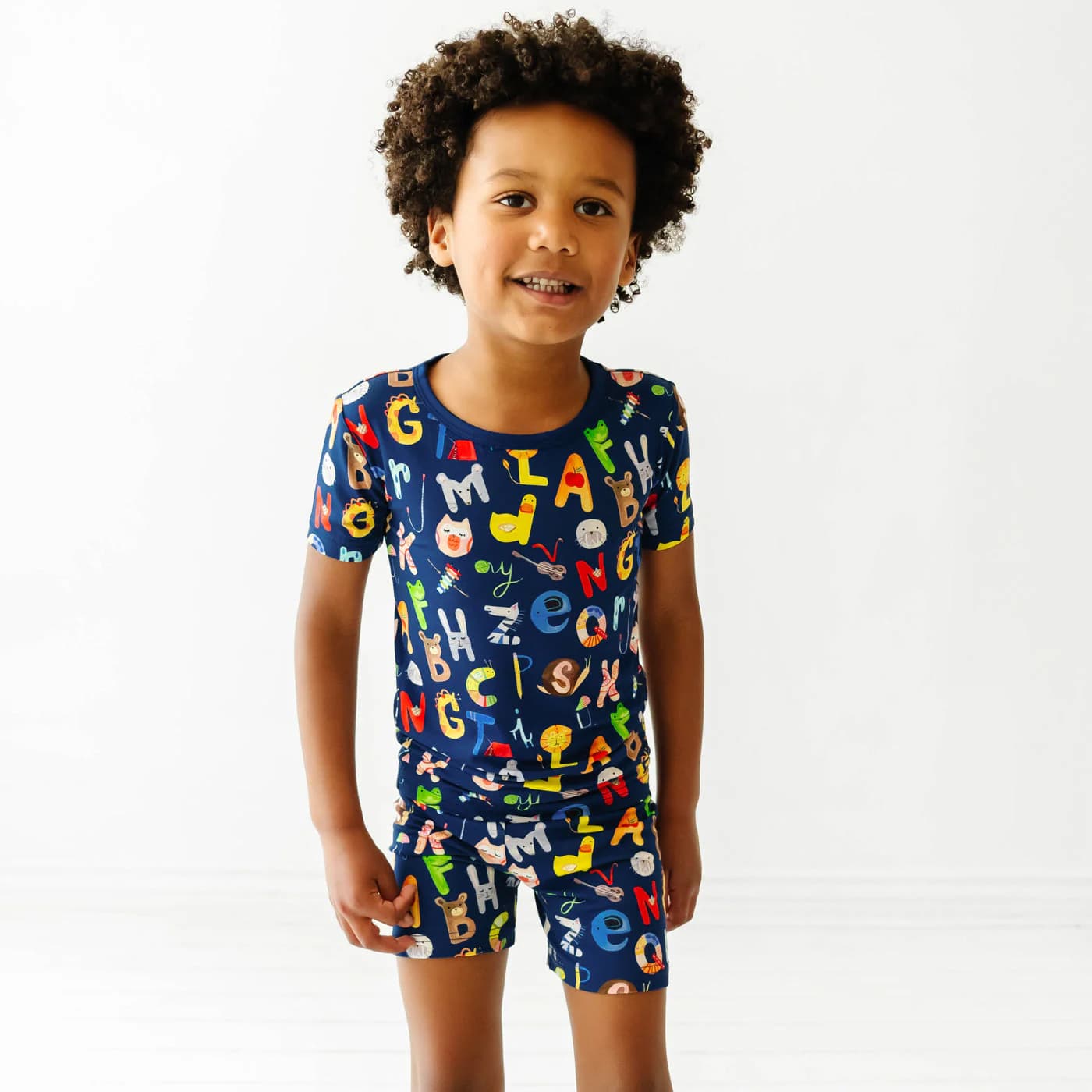 Alphabet Friends Two-Piece Pajama Set