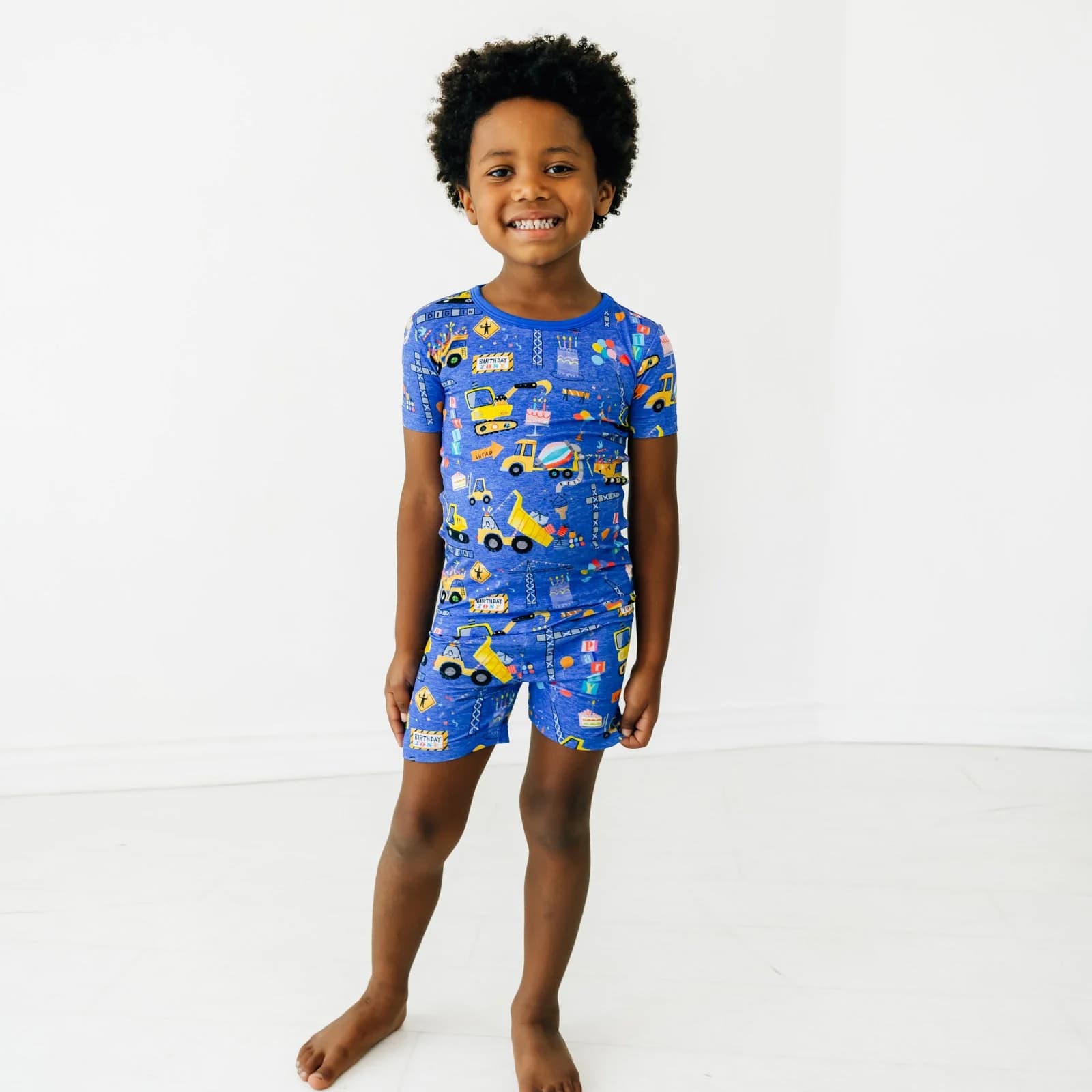 Birthday Builders Two-Piece Pajama Set
