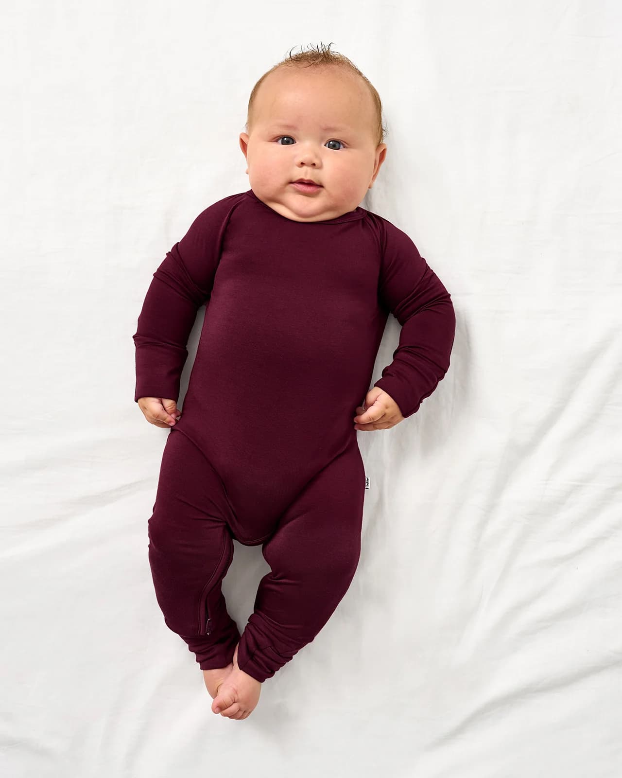 Classic Burgundy Crescent Zippy