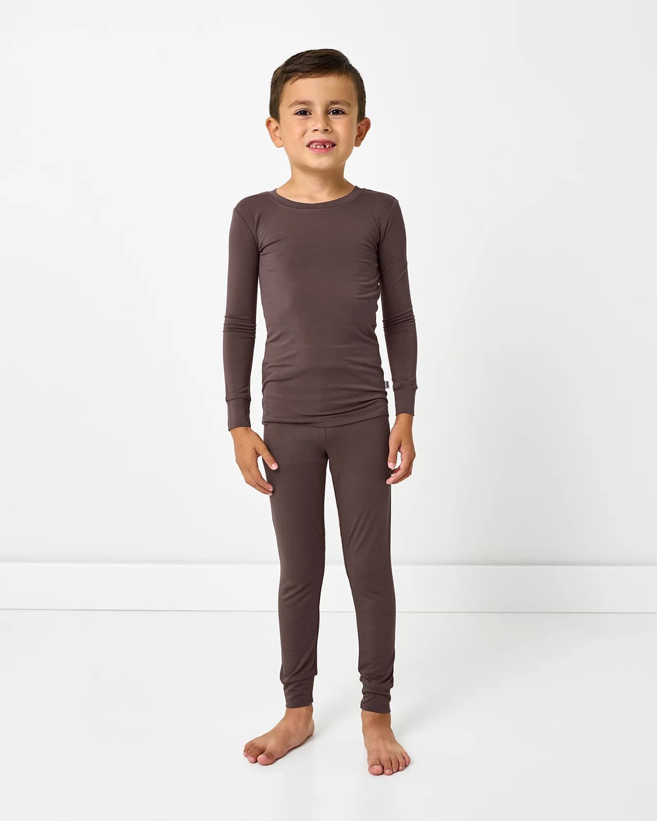 Dark Chocolate Two-Piece Pajama Set