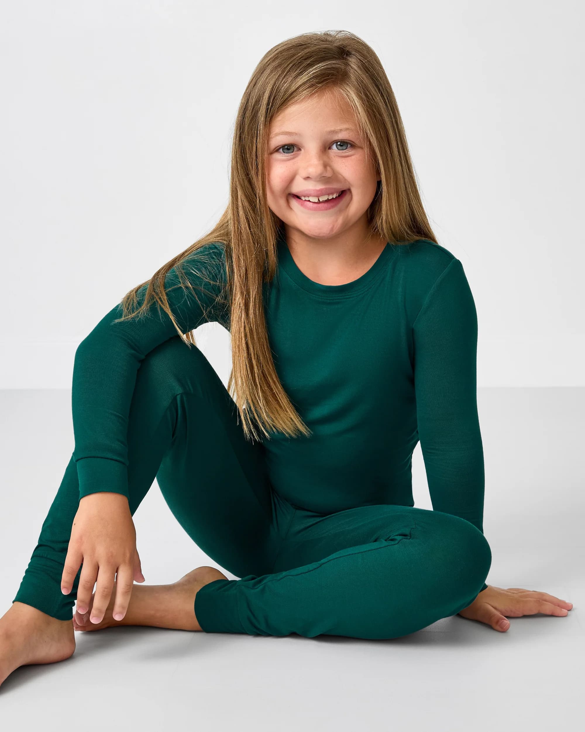 Emerald Two-Piece Pajama Set