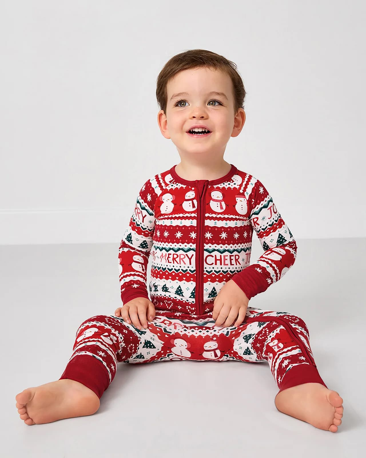 Festive Fair Isle Zippy