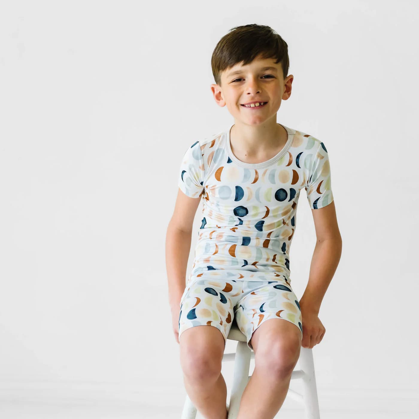 Luna Neutral Two-Piece Pajama Set