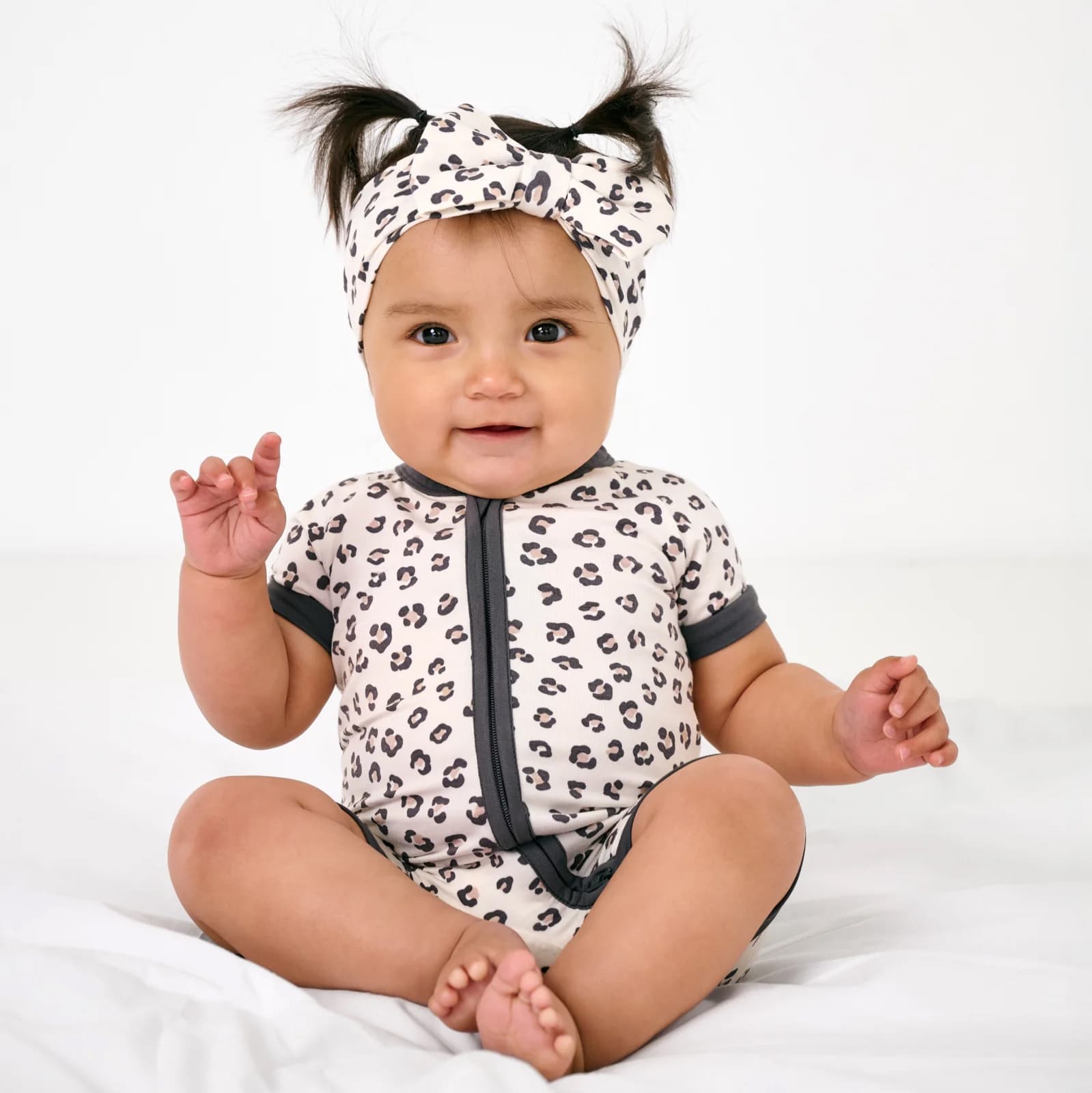 Luxe Leopard Shorty Zippy