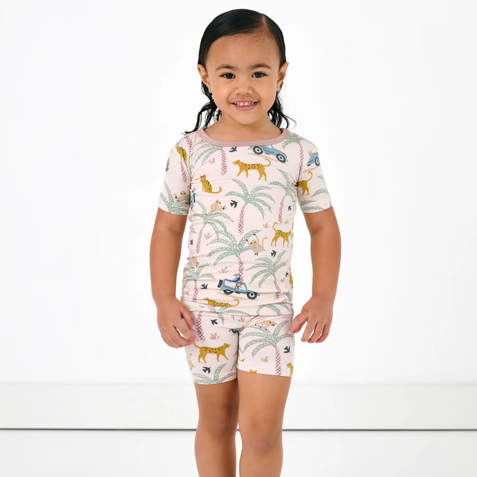 Wild Escape Two-Piece Pajama Set