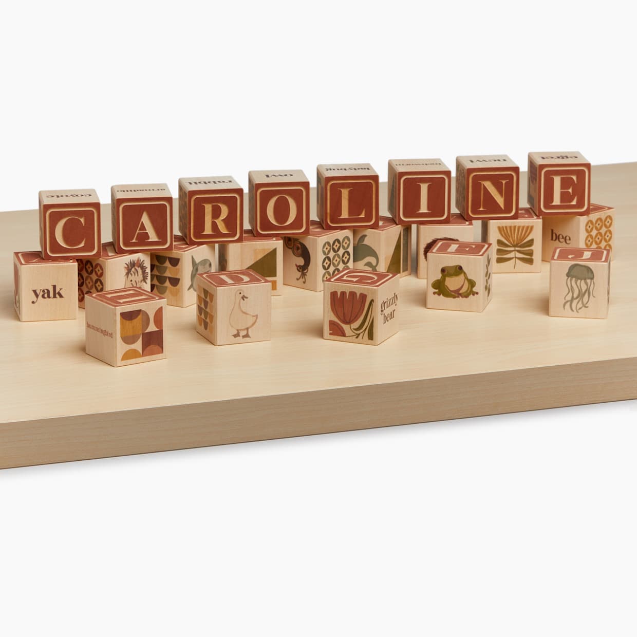 Wooden Alphabet Blocks