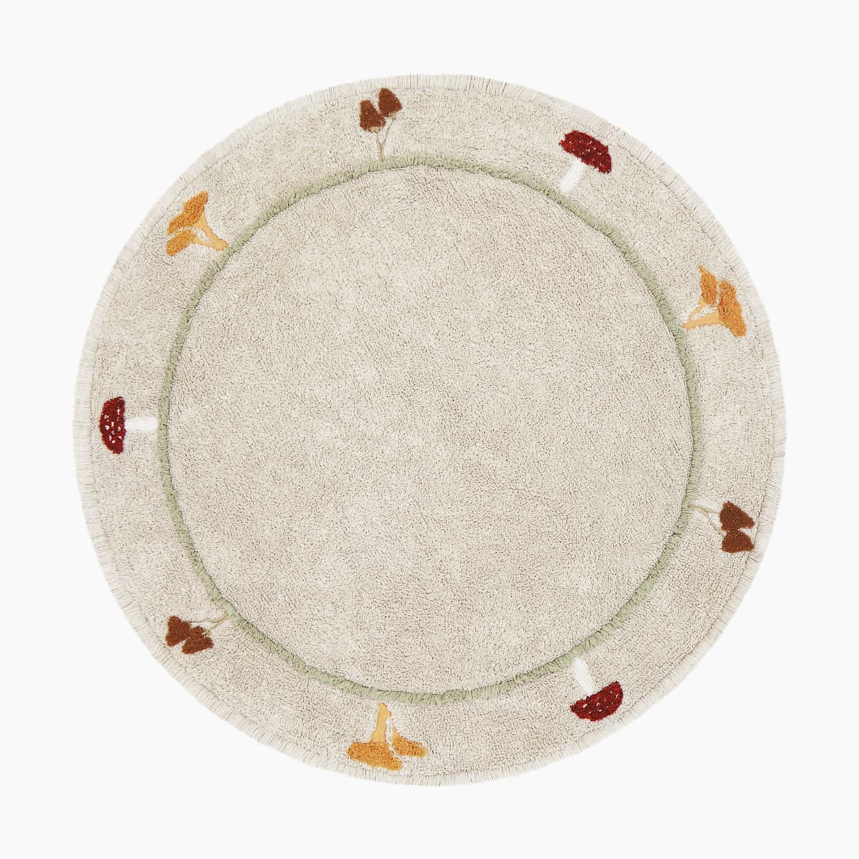 Washable rug Chanterelle