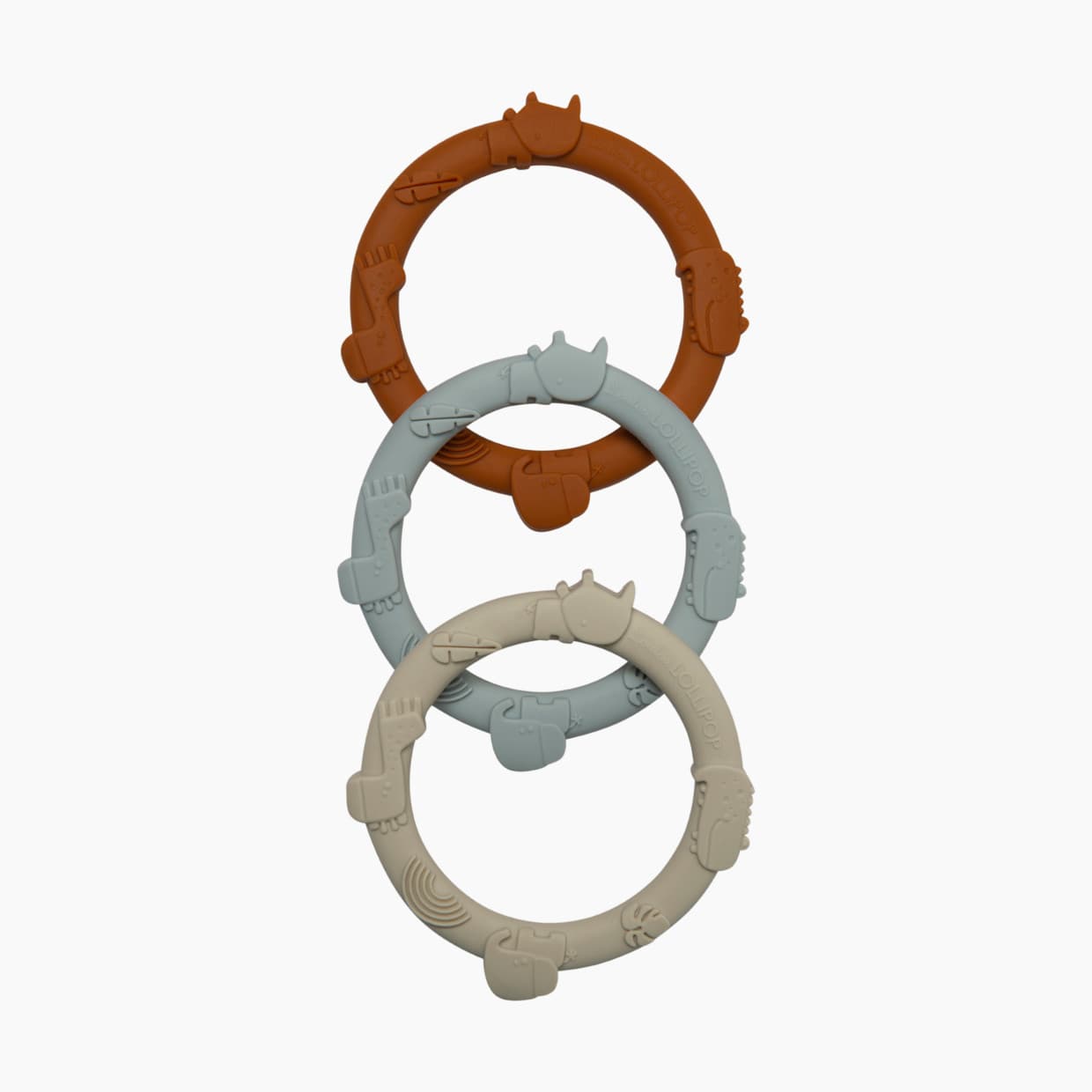 Wild Teething Ring Set