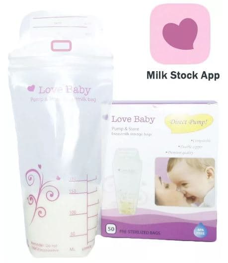 Baby Breastmilk Storage Bags