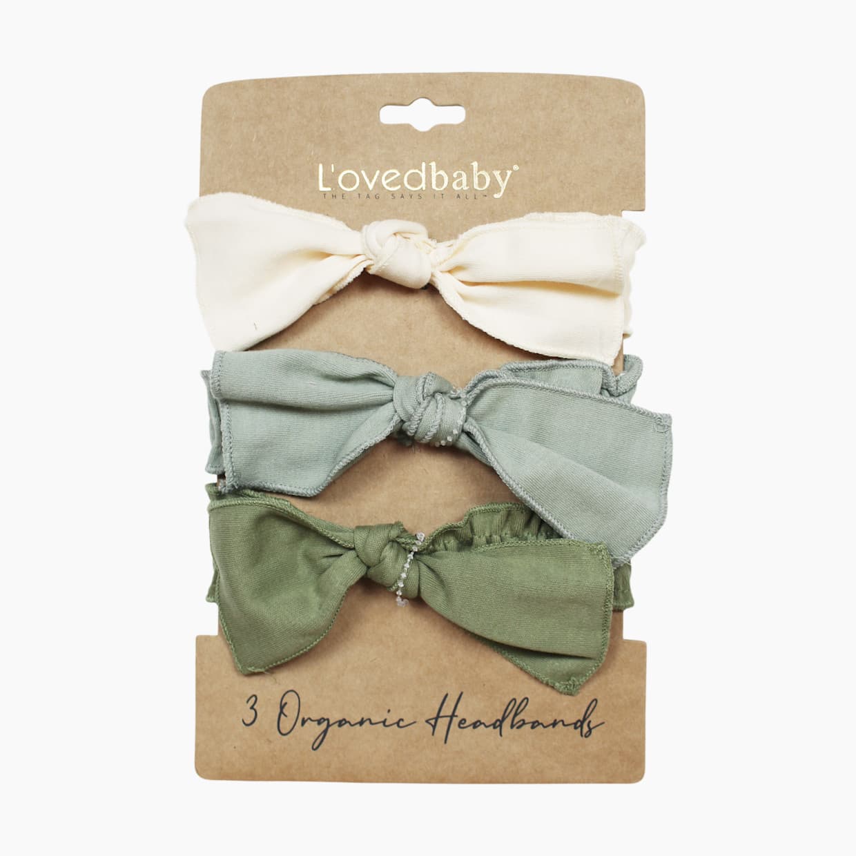 Organic Smocked Headband 3-Pack
