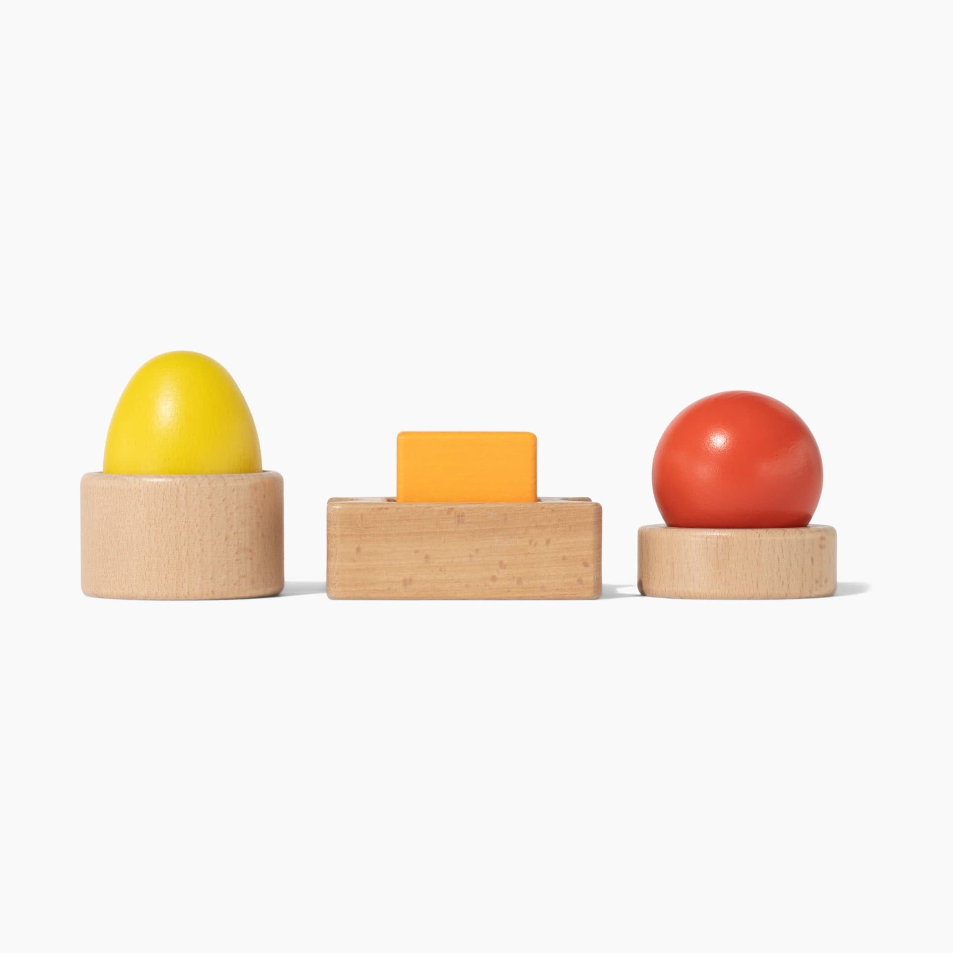 Montessori Shapes, 6 pc shape puzzle