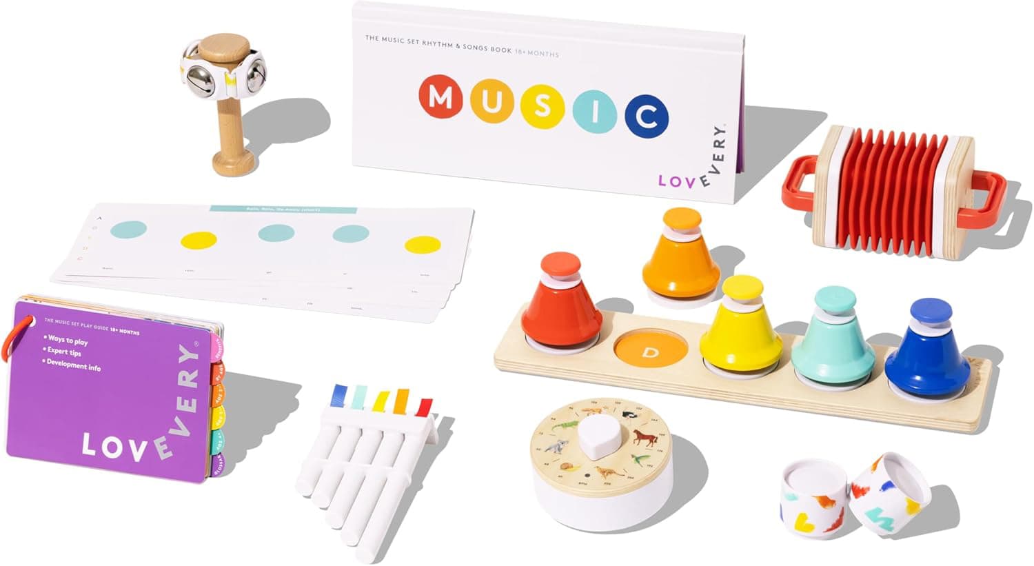 The Music Set, 6 Instruments and Rhythm & Songs Book