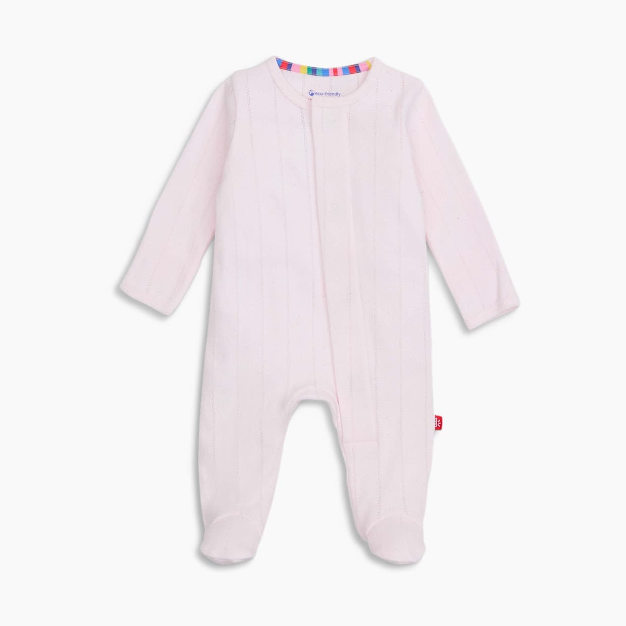 Pointelle Organic Cotton Footie