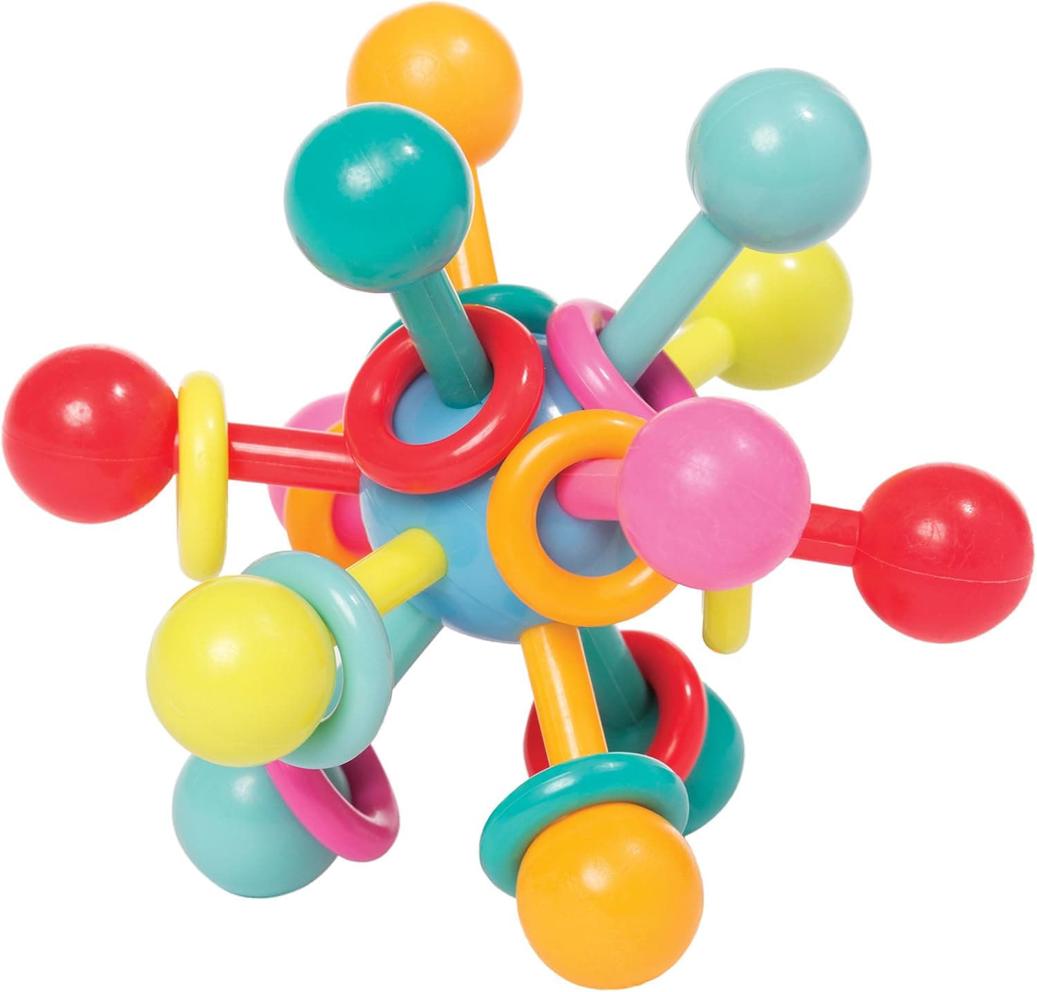 Toy Atom Rattle & Teether Grasping Activity Baby Toy