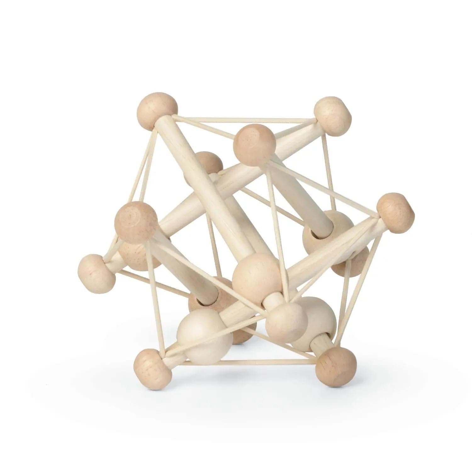 Toy Co Natural Skwish Rattle