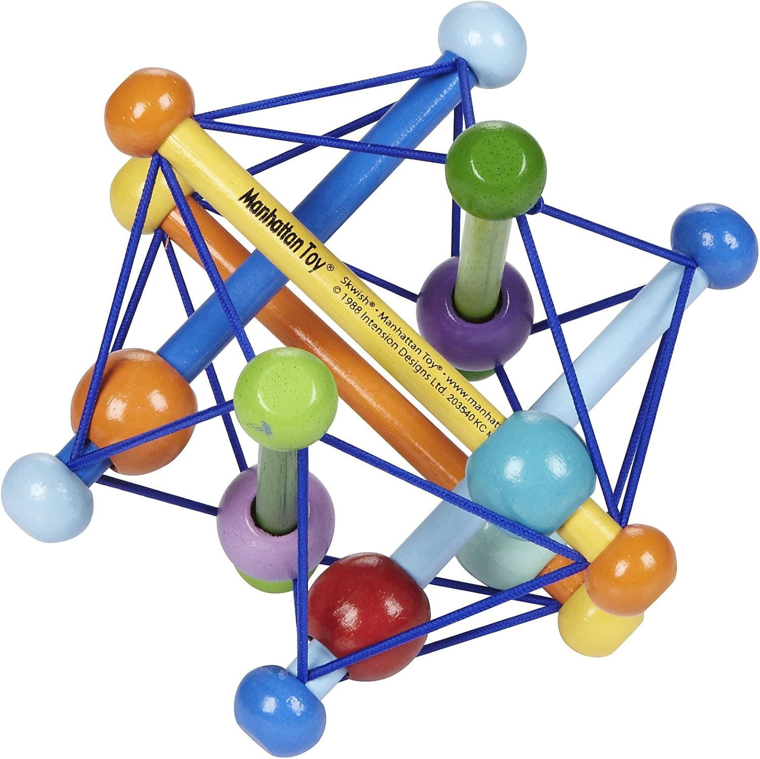 Toy Skwish Color Burst Rattle