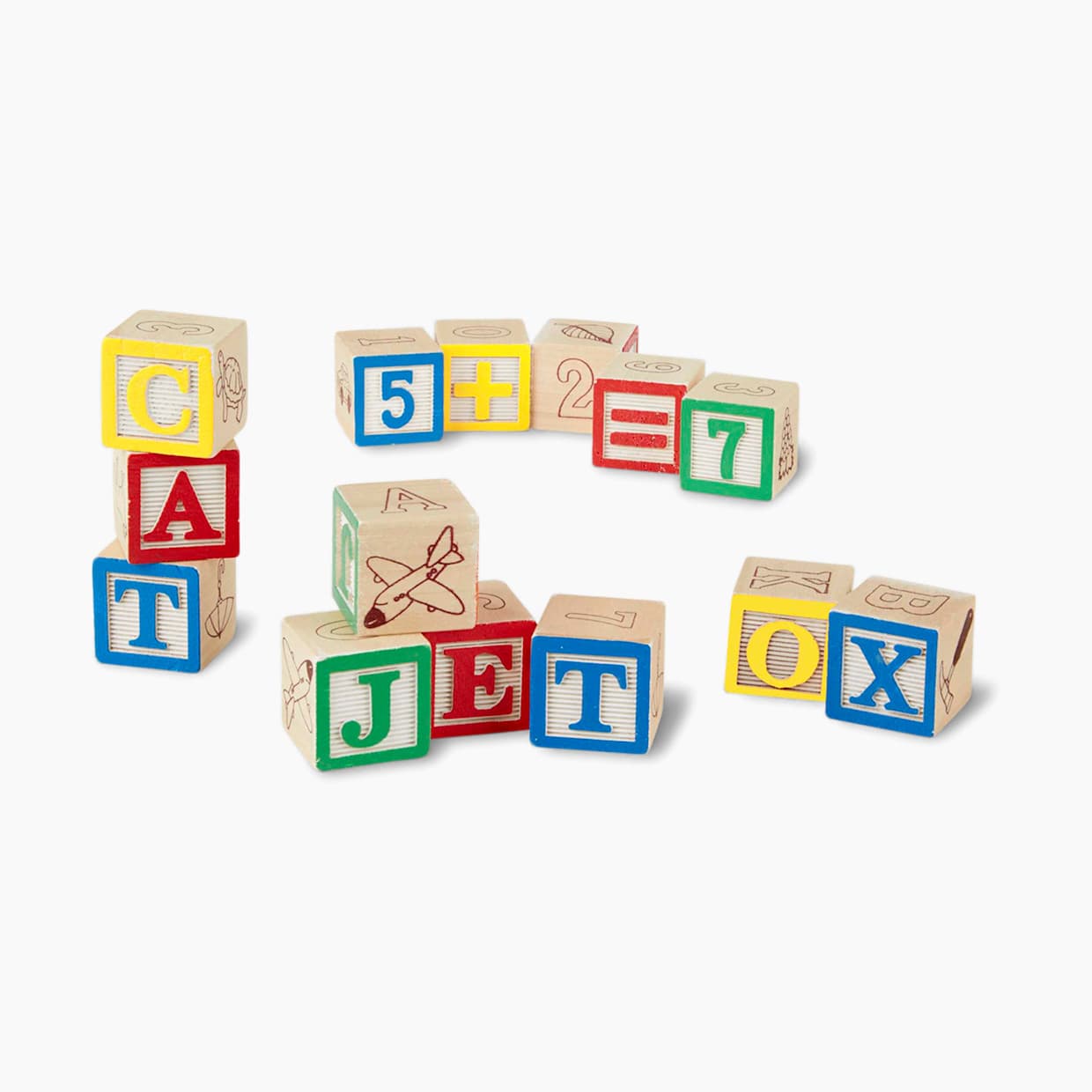 Wooden ABC/123 Blocks