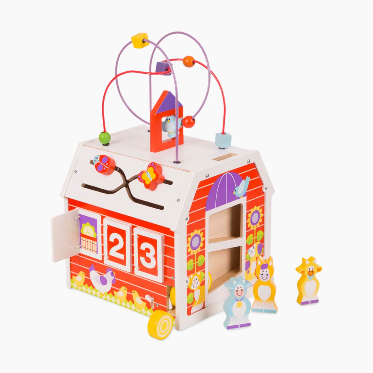First Play Slide, Sort & Roll Activity Barn