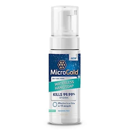 Alcohol Free Hand Sanitizer and Waterless Foaming Antibacterial Soap