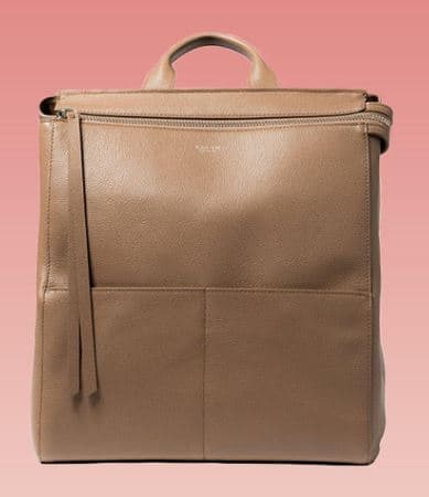 Harper Backpack Leather Diaper