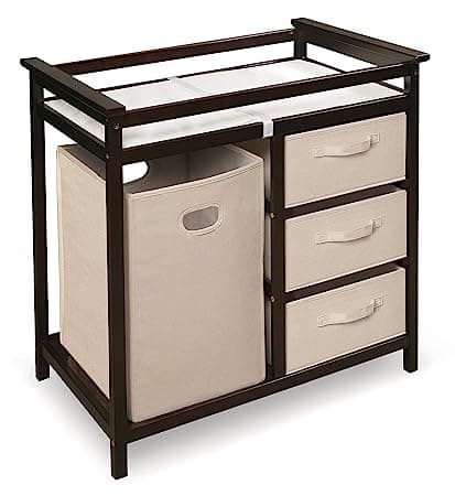 Baby Changing Table with Laundry Hamper